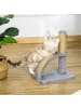 Pawhut Kratzbaum Grau 34L x 24B x 43H cm