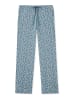 Schiesser Pyjamahose Mix & Relax lang in blaugrau