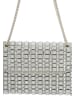 faina Women Flap Bag in Silver