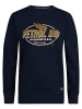 Petrol Industries Sweater mit Aufdruck Oak Park in Blau