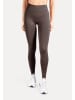 SMILODOX Leggings Trixy Scrunch in Braun