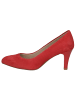 Caprice Pumps in RED SUEDE