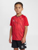 T-Shirt Raglanärmel Hmlmatch Kinder in TRUE RED/ZINFANDEL