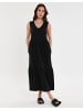 Threadbare Kleid THB Byers Tiered in Black