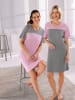 WITT WEIDEN Sleepshirts in rosé + steingrau