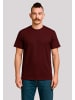 F4NT4STIC T-Shirt Escape Discover the World Savannah in maroon