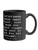 Mr. & Mrs. Panda Kaffeepott Spruch Juristin Recht mit Spruch in Schwarz