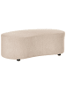 Beliani Ottomane AMAL in Beige - (W) 120 x (H) 41 x (L) 54 cm