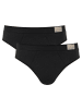 Sloggi Slip 2er Pack in Schwarz