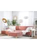 Beliani 2-tlg Modulsofa ABERDEEN in Rosa/Gold