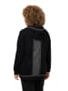 Ulla Popken Sweatjacke in schwarz