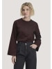 Hessnatur Bluse Relaxed in schwarzbeere