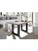58 aufm Kessel ESSZIMMERTISCH Eila 8 140 x 90 x 75 Esstisch Schwarzstahl/Beton