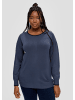 TRIANGLE Strickpullover langarm in Blau