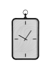 Beliani Wanduhr MOLIENS in Weiß/Schwarz - (W) 32 x (H) 57 x (L) 5 cm Vertikal