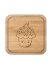 Mr. & Mrs. Panda Untersetzer Cupcake ohne Spruch in Transparent