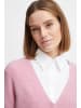 b. young BYMILO VNECK JUMPER - KNIT Boxy fit in Pink Sachet Melange
