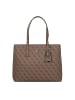 Guess Meridian II Shopper Tasche 38 cm in latte logo