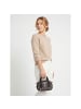 DuDu Woven Handtasche Leder 20.5 cm in nero rosa