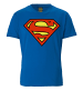 Logoshirt T-Shirt Superman Logo in blau