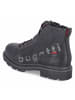 Bugatti Schnürstiefel in schwarz