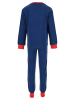 Avengers 2tlg. Outfit: Schlafanzug Hulk Ironman Captain America Pyjama Langarm in Blau