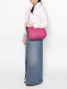 Viola Castellani Schultertasche in FUXSIA-B