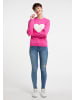 myMo Damen Strickpullover in Pink