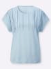 creation L Kurzarmshirt in hellblau