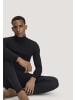 Hessnatur Hessnatur Longpants PURE FUNCTION aus Bio-Merinowolle und Seide in schwarz