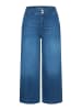 More & More High Waist Jeans Culotte in dark blue denim