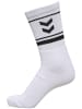 Hummel 6-er Set Sport Freizeit Basic Socken mit Logo in Weiß-Schwarz