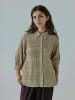 Norr Hemd Clarra in Warm Beige