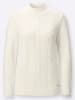 WITT WEIDEN Stehkragen-Pullover in ecru