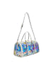 myMo Women Duffel Bag in White Multicolor