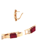 faina Women Jewelry Set in rose gold red