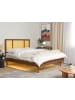 Beliani Doppelbett AURAY in Braun - (W) 165 x (H) 119 x (L) 204 cm