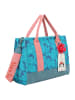 Fritzi aus Preußen Shopper Fritzi x Frida Kahlo in Türkis