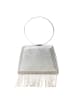 faina Clutch/Abendtasche in Silber