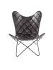 Kayoom Schmetterling Stuhl Pablo 330 in schwarz