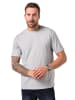 JP1880 Kurzarm T-Shirt in grau melange