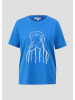 s.Oliver T-Shirt kurzarm in Blau