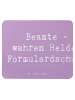 Mr. & Mrs. Panda Mouse Pad Spruch Beamtin Heldin mit Spruch in Lavendeltraum
