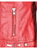 Mustang Lederjacke 31020257 in rot