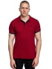 Rusty Neal Kontrast Polo Pique Shirt Regular Fit in Bordeaux / Marine