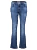 CARTOON Bootcut Jeans figurbetont in Dark Blue Denim