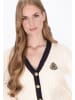 DreiMaster Women Cardigan in offwhite navy wine red