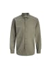 Jack & Jones Langarmhemd in Dusty Olive