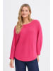 Fransa Strickpullover halbarm FRSINJA Loose fit in Very Berry