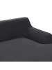 Beliani Ecksofa SOSJO in Schwarz/Braun - (W) 251 x (H) 74 x (L) 132 cm